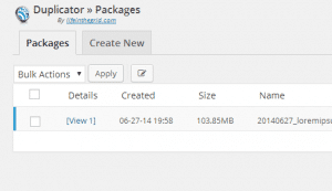 duplicator-packages