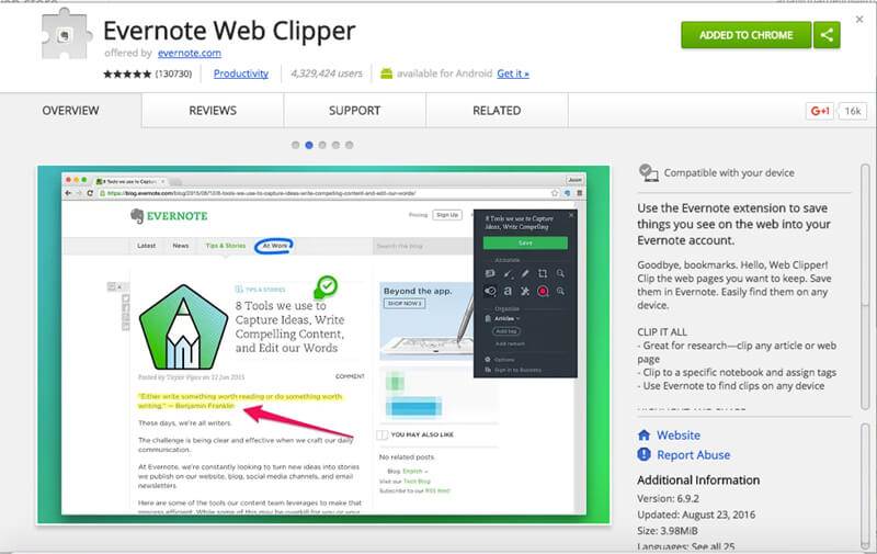 Evernote-Web-Clipper