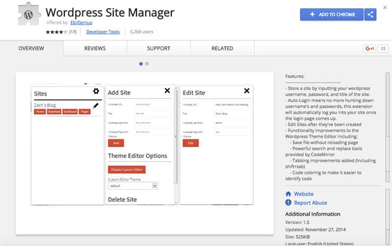 WordPress-Site-Manager