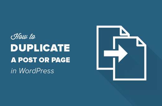 A step-by-step guide on duplicating a post or page in WordPress using the "duplicate post" plugin.